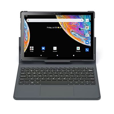 Techbite SmartBoard 10 LTE, Tablet z klawiaturą, ekran HD 10 cali, android 11, 6500 mAh, 3 GB ram/pamięć wewnętrzna 32 gb, aparat główny 8 Mpx, usb-c, metalowa obudowa, głośnik 1W, dual sim, Czarny