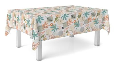Martina Home Mantel Hule Sella Naranja 300X140 CM