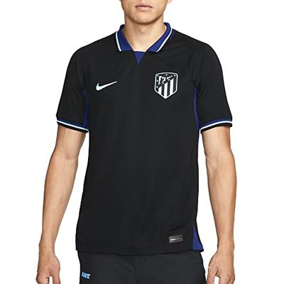 NIKE DJ7671-011 ATM M NK DF STAD JSY SS AW Maglia Lunga Black/Deep Royal Blue/Copa 3XL