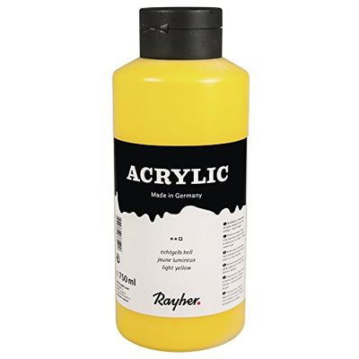 Rayher Hobby 38913159 kunstenaarskleuren, in studiepwaliteit, dekking en lichtechtheid door hoogwaardige pigmenten, 750 ml