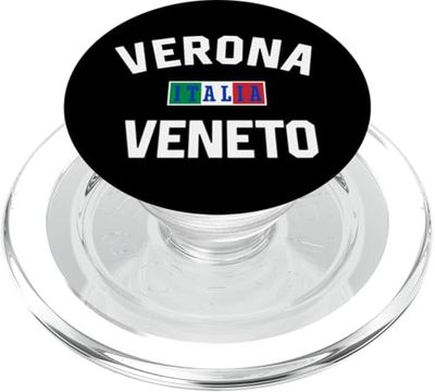 Verona Italia Veneto Bandera Italiana PopSockets PopGrip para MagSafe