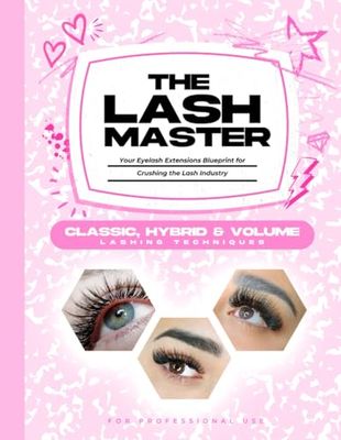 Lash Extensions Manual: For Professionals, lash beginners guide, classic hybrid volume lash training, eyelash mapping, lash practice, russian volume lash training