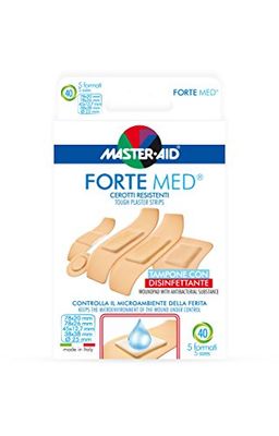 Master Aid Forte Med Strip 40 Pezzi 5 Formati