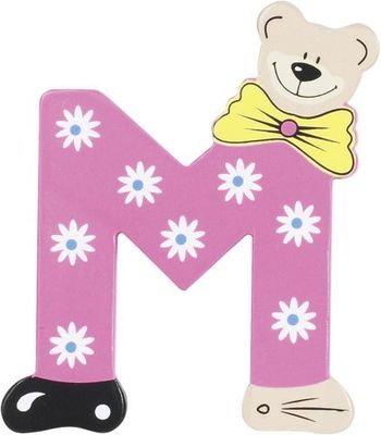 Houten letter M (301001)