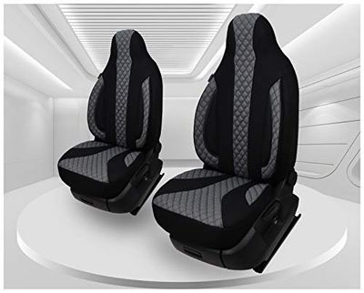Housses de siège sur Mesure compatibles avec Toyota Proace 2 conducteur et Passager à partir de 2016 - Numéro de Couleur : PL407
