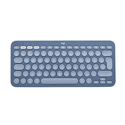 Logitech K380 FOR MAC MULTI-DEVICE BT KBD - BLUEBERRY - DEU - CENTRAL