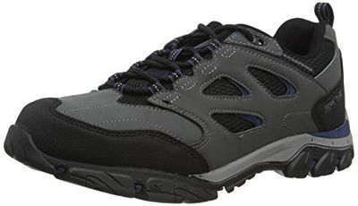 Regatta Holcombe Iep Low' Waterproof Breathable Rubber Toe Double Eyelet Walking Shoes, Chaussure de Marche Homme, 44.5 EU,Gris,44.5 EU