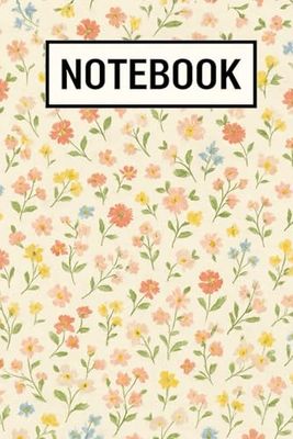 Vintage Floral Notebook
