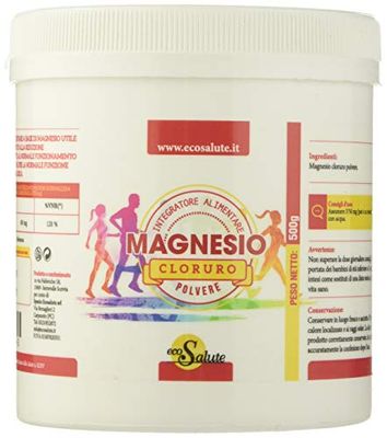 Spazio Ecosalute Magnesio Cloruro Integratore Alimentare in Polvere - 500 g