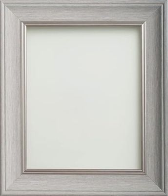 Frame Company Drummond Photo Frame, Pale Grey, 10x10 inch, fitted with perspex