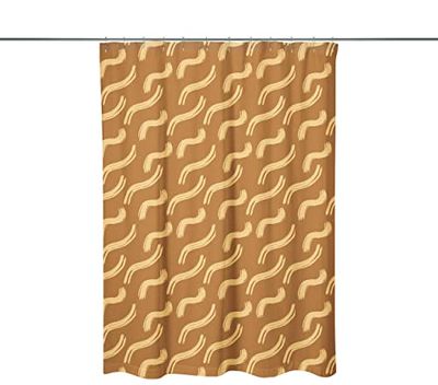 Bonamaison Tenda da Doccia Impermeabile, Resistente alle Muffe, Facile da Pulire, Tenda da doccia Stampata Digitalmente, Lavabile, Dimensioni 150x200, 1 Pezzo - Prodotto e Progettato in Turchia