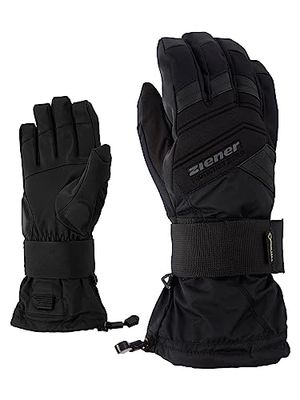 Ziener Medical GTX Guanto Snowboard, Unisex adulto, Nero, 7