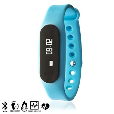 Silica DMV087BLUE AK66S Bluetooth Smart armband met hartslagmonitor blauw