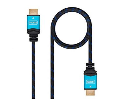 Câble HDMI V2.0 de 0,5 m, support 4K, haute vitesse, matériaux de qualité, idéal pour connecter des appareils multimédias. *