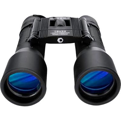 BARSKA Lucid 16x32 Compact Binocular (Black)