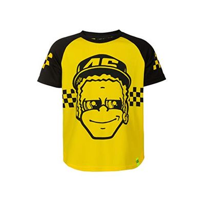 Valentino Rossi VR46 Classic, Tshirt Ragazzo, Ocra, 8/9