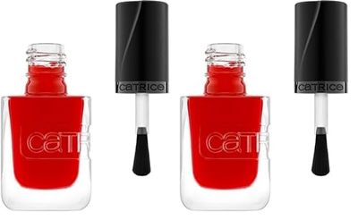 Catrice Cosmetics Gel Affair Nail Lacquer Vernis à Ongles, Longue durée, Facile à enlever, Brillant, Intense (10,5 ml) (Lot de 2)