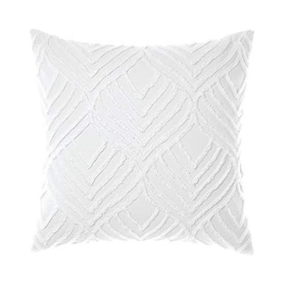Linen House Palm Springs Continental Kussensloop Sham, Wit, 65 x 65cm