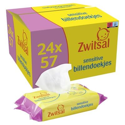 Zwitsal Baby Sensitive Billendoekjes 1368 Stuks