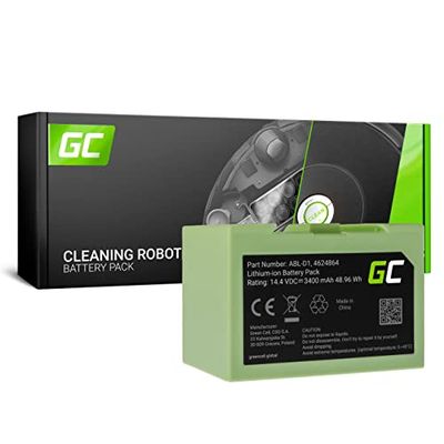 GC® (3.4Ah 14.4V Li-Ion cellen) ABL-D1 4624864 70140 Batterij voor iRobot Roomba e5, e6, i3, i3+, i7, i7+, i8, i8+ Series Vacuümreiniger