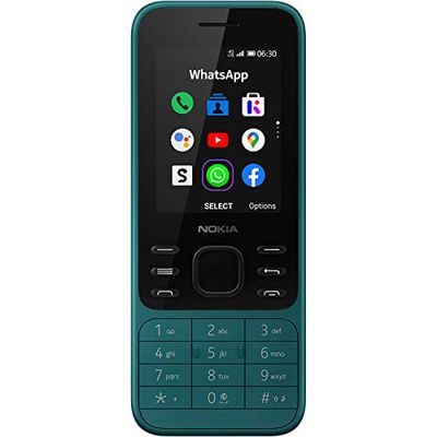 Nokia 6300 2020, Mobilephone, LTE, Propriétaire, Capacité: 32 GB, [Italia] Cyan