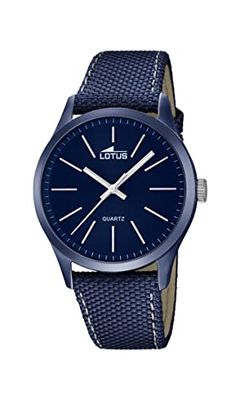 Klok - Lotus 18166/3, Blauw, Armband