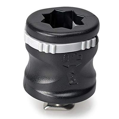 RAILBLAZA Unisex Adult ND-166 Mini IPORT TRACMOUNT, zwart, standaard