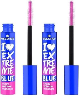 Essence - Mascara I Love Extreme Bleu Volume Crazy (Lot de 2)