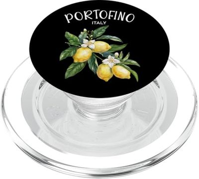 Portofino Lemon Art Italian Fruit Lover Italia Riviera PopSockets PopGrip para MagSafe