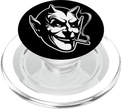 Satanás Diablo Fumar PopSockets PopGrip para MagSafe