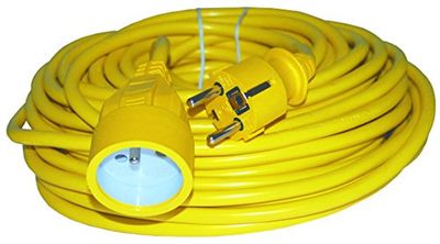 GREENSTAR Kabel przedłużający PCW, czarny, 26678