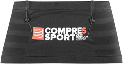 Falke Mixte Compressport Free Belt Pro Xl/Xxl porte gourde homme, Noir, XL/XXL EU