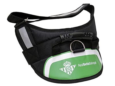 Real Betis Balompié, pettorina per cani imbottita rinforzata, taglia L, prodotto ufficiale Real Betis Balompié, poliestere, verde (marchi CyP)