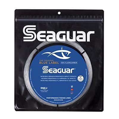 Seaguar Big Game Blue Label 100% fluorocarbone Unisexe-Adulte, Claire, 200-Pounds