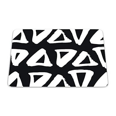 Bonamaison, Rectangle Pop Art Digital Printed Mouse Pad, Non-Slip Base, for Office and Home, Size: 22 x 18 cm