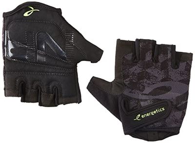ENERGETICS Heren Handschoenen, zwart/geel, L