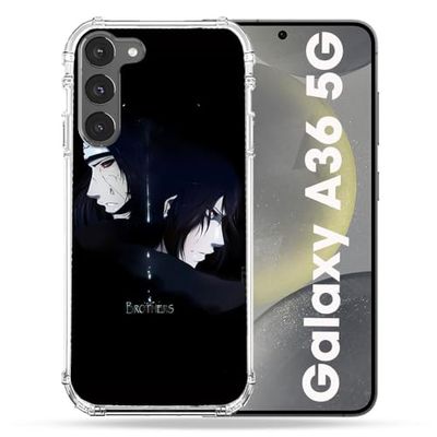Cokitec Förstärkt skal för Samsung Galaxy A36 5G Manga Naruto Sasuke Itachi