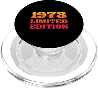 Regalo de cumpleaños de edición limitada de 1973 PopSockets PopGrip para MagSafe