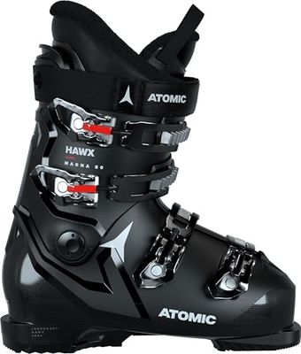 Atomic Hawx Magna 80 Chaussures De Ski, Pointure 46,5-47, Adulte, Noir/Blanc/Rouge, Coupe De 102 mm De Large, Construction Stable Prolite, Memory Fit Pour Un Ajustement Précis