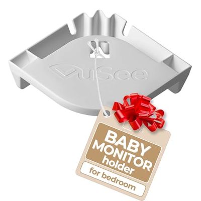 Vusee, Mensola universale per baby monitor, Bianco (blanc)