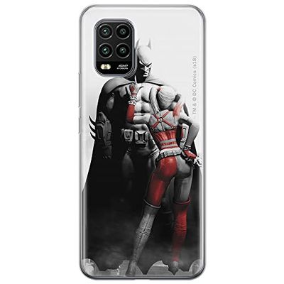 ERT GROUP mobiltelefonfodral för Xiaomi MI 10 LITE originalt och officiellt licensierat DC mönster Batman 012 optimalt anpassad till formen på mobiltelefonen, fodral tillverkad av TPU-plast