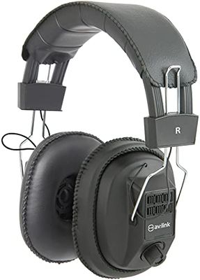 AV:Link | Full Sized Hi-Fi Headphones With Independent Left & Right Volume Controls