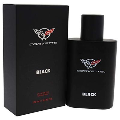 Corvette Black by General Motors for Men - 3.4 oz EDT Spray