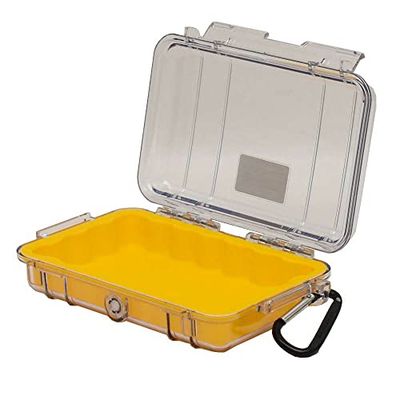 Pelican 1040-027-100 1040 Micro Case (giallo/trasparente)