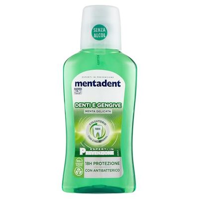 Mentadent - 8 Azioni, Collutorio - 300 ml