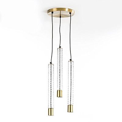 ESPEJO 60X3X80 CRISTAL/METAL DORADO