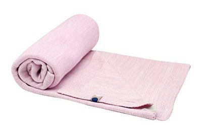 Snoozebaby élégante Cocooning Couverture de berceau, Rose poudré