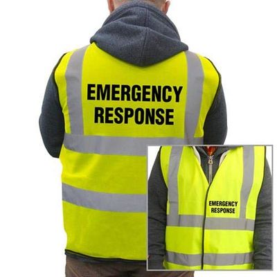 Supreme TTF AEC6365 Emergency Response High Visibility Printed Vest