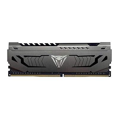 Mémoire Haute Performance Viper Steel RAM DDR4 3200 MHz 8Go (1x8Go) C16 Gris pour PC de Gamer Patriot Memory