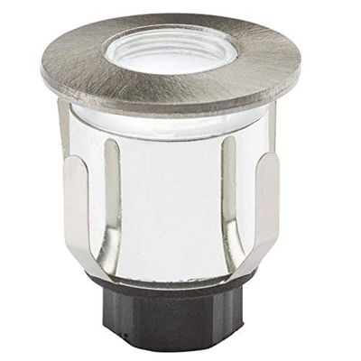 Knightsbridge IP65 230V 0,6W LED bianco Mini terra C/W 3 teste intercambiabili, metallo, 0,6 W